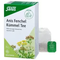Anis Fenchel Kümmel Tee Salus Filterbeutel