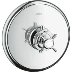 AXOR Montreux Thermostat Unterputz mit Kreuzgriff, Chrom - Silber