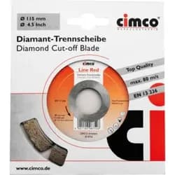 Cimco, Sägeblatt, Diamanttrennscheibe