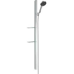 hansgrohe Brause-Set Rainfinity 130 1500mm BrSt + Schale, 3jet, 14 l/m., chr