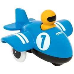 BRIO® Nachziehspielzeug Kleinkindwelt Holz Rollspielzeug Push & Go Flugzeug 30264