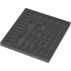 9822 Schaumstoffeinlage 8000 C Zyklop Knarre 1/2", Set 1, ohne Wer