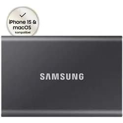SAMSUNG Portable SSD T7 grau 4TB, USB-C 3.1