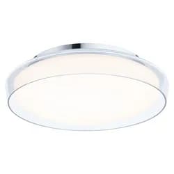 Paulmann 71075 Selection Bathroom LED Deckenleuchte Luena IP44 3000K 860lm 230V 16,5W Glas/Chrom