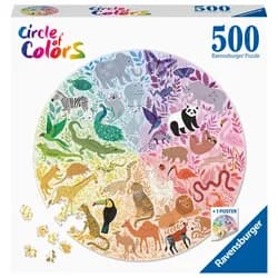 Ravensburger Puzzle - Circle of Colors -Animals 500 Teile