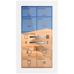 MDT Glass Touch Smart Plus, Smart Home Hub, Weiss