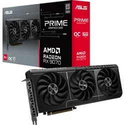 Asus Prime Radeon RX 9070 Grafikkarte grau