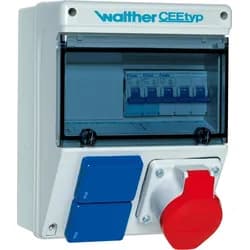 WALTHER-WERKE Steckdosenkombination