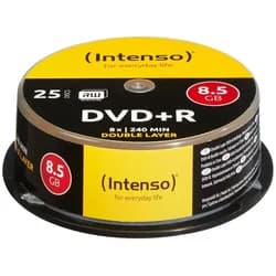 Intenso DVD+R DL 8,5GB 25 Spin Spindel