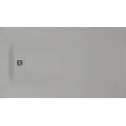 Duravit Rechteck-Duschwanne Sustano 160x90x3cm, hellgrau matt