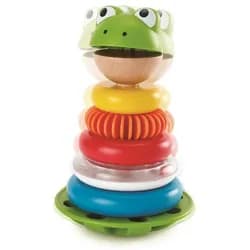 Hape Lernspielzeug E0457 Stapelfrosch