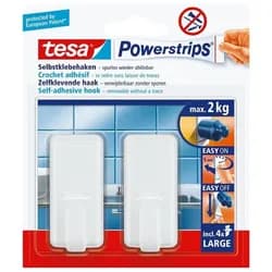 tesa Klebehaken 20 mm x 50 mm weiß