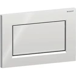 GEBERIT Betätigungsplatten Sigma 30 Spül Stopp Spülung chrom gebürstet 115893KY1