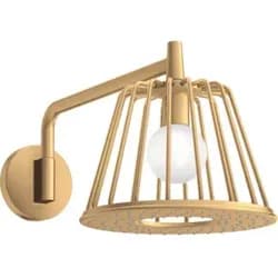 Hansgrohe Kopfbrause Axor Nendo m.Brausearm Brushed Brass 26031950
