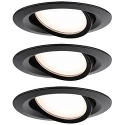 Paulmann LED Einbauleuchte EBL Coin dim rd sw IP65 93082