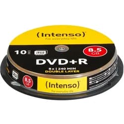 Intenso DVD+R DL 8,5GB 10er Sp Spindel