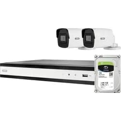 ABUS PoE-Video-Set: 2 Mini-Tube-Kameras + NVR 1TB