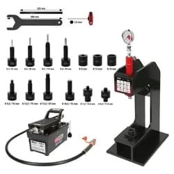 KS TOOLS Lufthydraulisches Nietgerät 19tlg. - 460.0605