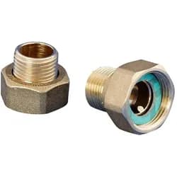 Verschraubungssatz 1" ÜWM x 1/2" AG (1 Paar)
