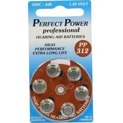 Batterie für Hörgeräte Power PP 312