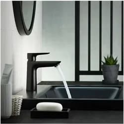 hansgrohe Spültischarmatur schwarz