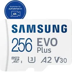 Samsung Speicherkarte microSD EVO PLUS (2024) 256 GB