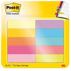 Post-it Notes Markers Haftstreifen »Pagemarker« 50 x 15 mm gelb, 5x1.5 cm