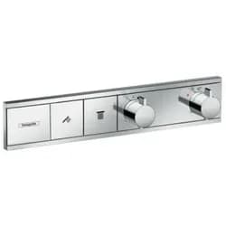 hansgrohe RainSelect Thermostat Unterputz für 2 Verbraucher, Chrom