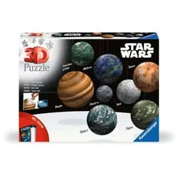 RAVENSBURGER 11577 3D Puzzle-Ball Sortiment 531 Teile : Himmelskörper der Star Wars Galaxie