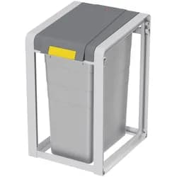 Hailo Mülleimer 38,0 l signalgrau