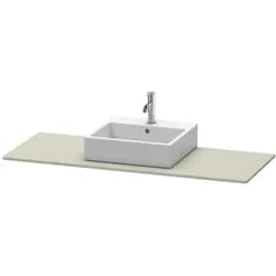 Duravit Konsole „XSquare“ in Taupe Seidenmatt