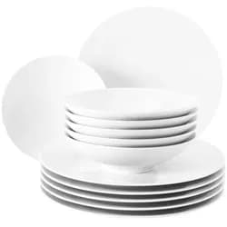 Seltmann Weiden Life Weiss Tafelservice 12tlg.