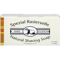 Rasierseife Classic 2er Pack Golddachs