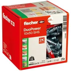 fischer Dübel DuoPower 10x50 S LD