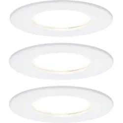 Paulmann LED Einbauleuchte Nova Plus Basisset starr - Weiß