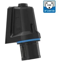Walther Werke CEE NEO Wandgerätestecker FW710306SK