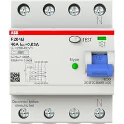 FI-Schalter, F204B, 40/0,03, 1 Stk.