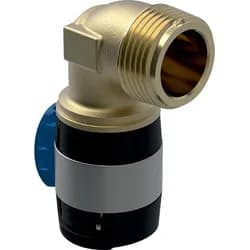 Geberit FlowFit Übergangsbogen 90Gr mit AG Rg+ 90Gr d25-R1