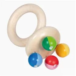 goki Greifspielzeug goki Greifling Rassel Regenbogen