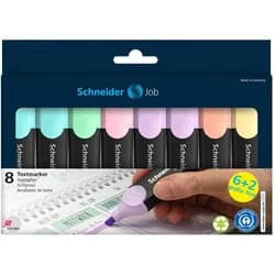 Schneider Marker Schneider Job Textmarker farbsortiert