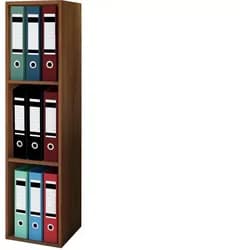 Aktenschrank Offas Nussbaumfarben, 3-fach