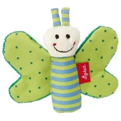 Sigikid Kuscheltier sigikid 41179 Schmetterling, grün, Red Stars