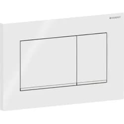 Geberit Betätigungsplatte Sigma 30 Weiß/Chrom