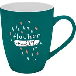 Sheepworld Tasse Tasse Tee- Kaffeetasse Kaffeebecher 35cl Geschenk Sheepworld FLUCHEN, Porzellan