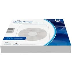MediaRange BOX65 50x CD-/DVD-Hüllen Papiertaschen weiß