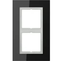Jung Glasrahmen 2-fach sw LSP 982 GL SW