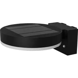 Osram Außen-Wandleuchte OSRAM HOMELIGHTING ENDURA Style Solar Wall Sensor Single Circle 6W Bla