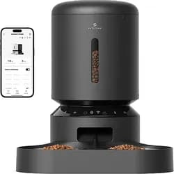 Granary Wifi Dual Futtertablett Schwarz 5L