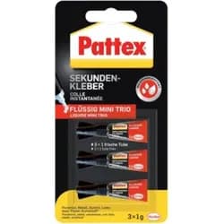 Pattex Sekundenkleber 3x 1,0 g