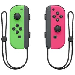 Nintendo Joy-Con 2er-Set Neon-Gruen/Neon-Pink Switch - Schwarz/Rosa